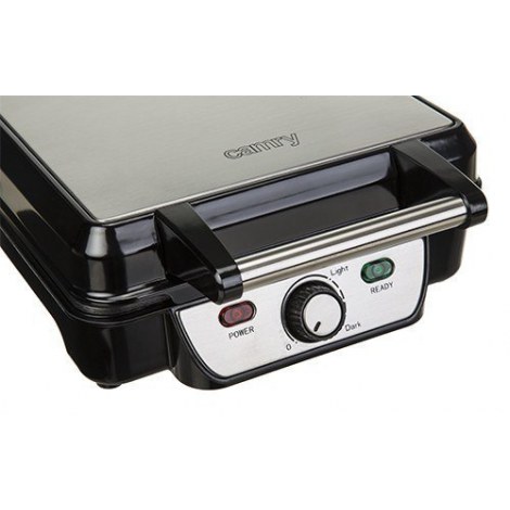 Camry | CR 3025 | Waffle maker | 1150 W | Number of pastry 4 | Belgium | Black/Stainless steel - 5